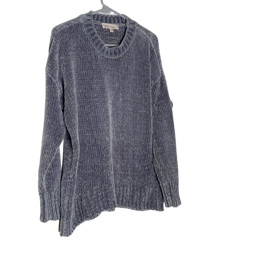 PHILOSOPHY grey high neck sweater. Size M - Picture 3 of 6